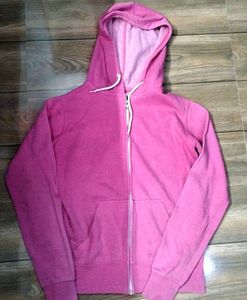Pink Zip-Up Hoodie