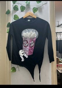Cute Koren Knot Top