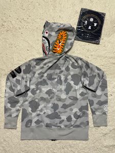 BAPE Camo Shark Hoodie