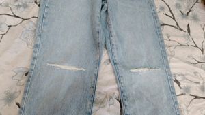 Light blue Distressed Jeans