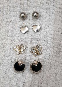 4 Pair Of Trendy Studs✨️🎀