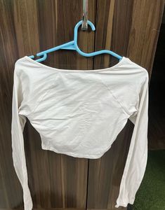 New Bonkers Combo Fitted Long Sleeve Crop Tops