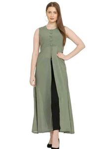Stylish Sleeveless kurti