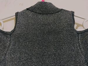 Silver Glittery Party Wear Bodycon Dress