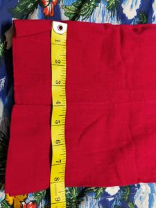 Red Printed Kurta Set