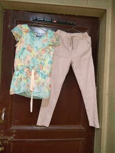 women co ord set top + pants