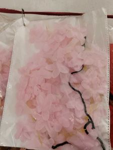 Pink Artificial Cherry Blossom Branch