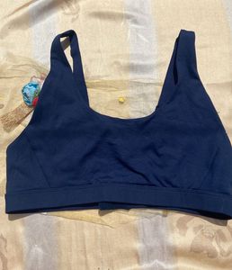 Pluse Size Nevy Blue Like New Sports Bra