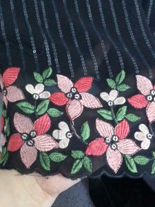 Black Georgette Suit For Women