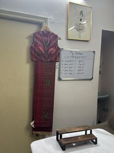 Cotton Saree With Stiched Blouse