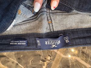 Hollister Brand Dark Wash Denim Jeans