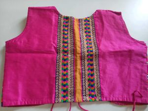 Pink Embellished Blouse