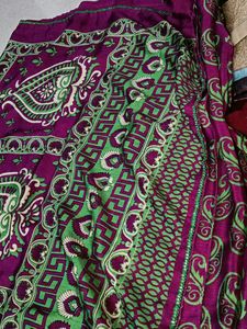 Purple Colour Saree