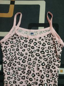 Y2k leopard camisole