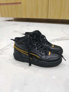 Puma Black Sneakers Just Used Once
