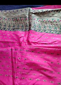 Rani Pink Zari SAREE