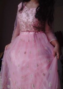 Pink Net Lehengaaa✨