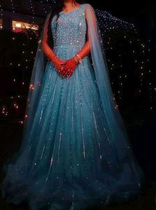 Wedding Gown Engagement Party Wear Festive