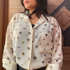 Patterned Women's Top