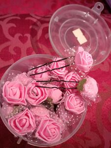 Flower Juda Pin Full Box