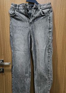 Gray Denim Jeans