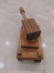 Tank showpiece for home decoration made of wood