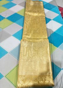 Gold Bridal Kanchivaram Silk Saree