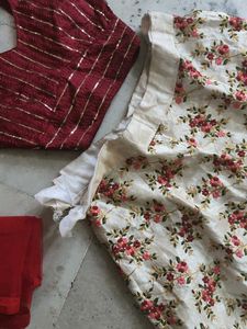 Floral Lehenga Choli Set 🌺🌸