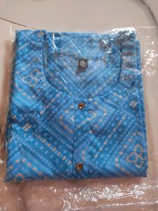 Sky Blue New Kurti(XL SIZE) Price Negotiable
