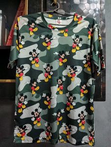 Mickey Mouse Print Tee