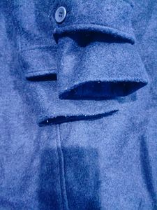 Navy Blue Long Coat