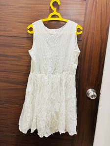 White Floral Dress