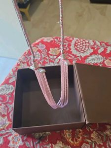 Pink Emerald Necklace