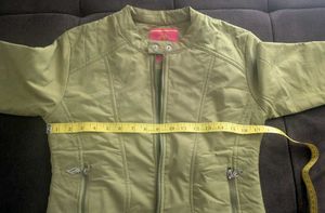 Lime Green Quilted Jacket