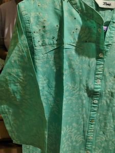 Elegant Floral Print Kurta