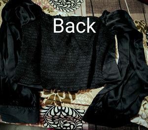 Black Crop Tops**