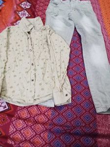 set of pent shirt for kids