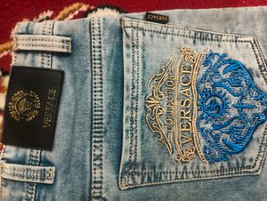 orignal Versace straight fit jeans