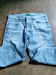 Benetton Light Wash Jeans