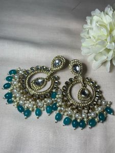 Elegant Kundan Earrings