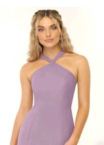 Elegant Mauve Azazie Dress (A6)