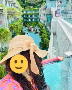 Chic Straw Sun Hat From Thailand
