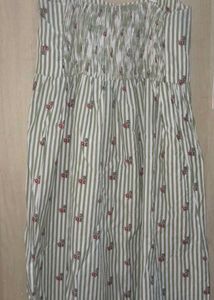 Striped Floral Sundress