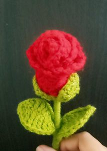 Crocheted Rose