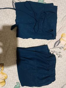 Kurta And Circular Plazo Set