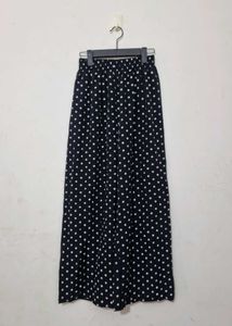 Polka Dot Wide Leg Pants