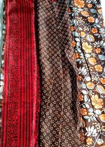 New Dola Silk Saree With Blouse.Elegant Sare