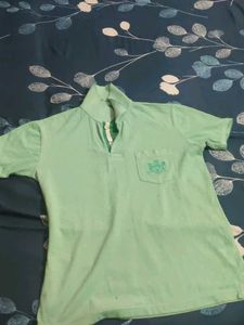 Vintage Green Polo Shirt