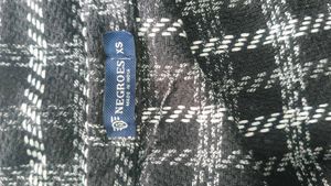 Checked Black &amp; White Shirt ( XS size )