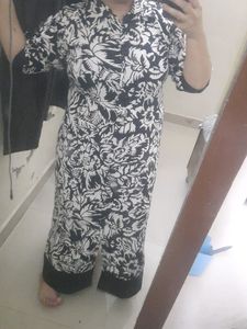 One Piece Dress Cotton Fabric